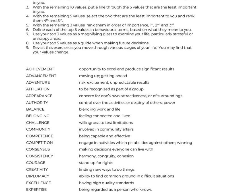 thumbnail of Clarify Your Values V2 copy