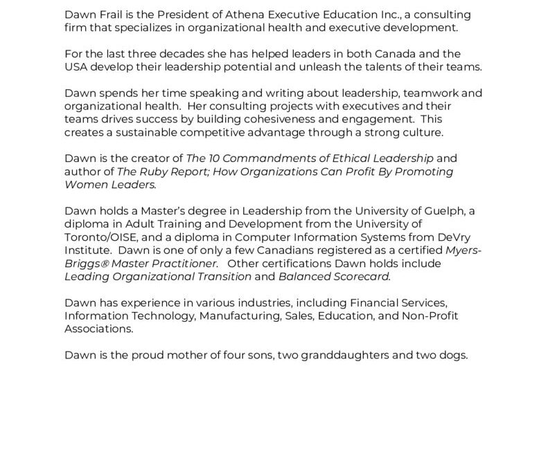 thumbnail of Dawn Bio – 200 words – 2023